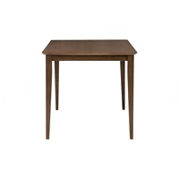 Table à manger rectangulaire durable, moderne, minimaliste, design Japandi KD, 1400 mm, 6 places, plateau en MDF, base en bois massif, meubles de salle à manger