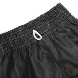 Top Trending Muay Thai Boxing <b>Trunks</b> Solid Colors Moisture Wicking <b>Men's</b> High Elastic Waist Boxing Shorts - Product Image 5