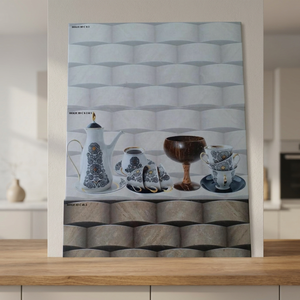 Grey Porcelain Ceramics Kitchen <b>Wall</b> Floor Tiles 300x600mm Glossy Polished Firebrick Classic Interior Designer Tiles - Product Image 6