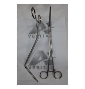 A-1 cardiovasculaire personnalisée OEM Pince tangentielle atraumatique VERITAS Satinsky | instrument médical à clip hémolock - Product Image 4