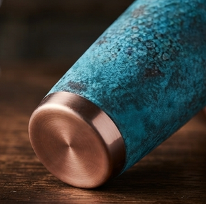 Coctelera de Patina Duradera, Diseño Funcional, Fabricada en India, Coctelera Ecológica - Product Image 4