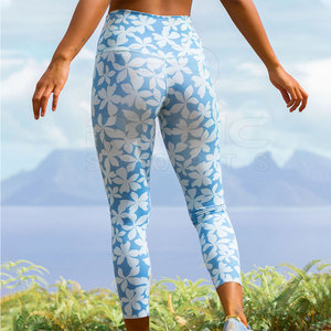 Leggings imprimés pour femmes à prix abordable avec tissu de haute qualité. Découvrez le confort des leggings pour femmes de qualité supérieure en vente. - Product Image 4