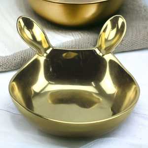 Bol de service de luxe, chaque détail est soigné, moderne, fait main, en métal, écologique, durable, finition polie, poignée en spirale, pour la table, idéal pour offrir - Product Image 4