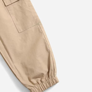 Pantalons cargo flexibles pour enfants, coton doux, motif 3D personnalisable, vêtements décontractés pour tous les jours - Product Image 5