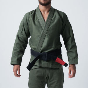 Uniforme de Jiu Jitsu Brasileño BJJ Premium, 100% Algodón, Ligero, Preencogido, Tejido Perlado, Transpirable, de Secado Rápido, para Entrenamiento - Product Image 6