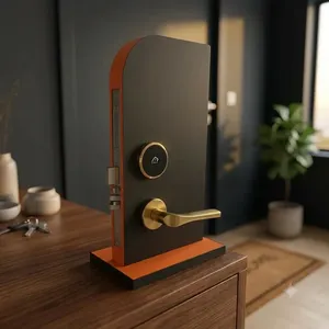 Sistema de Control de Acceso con Tarjeta Electrónica Inteligente para Hoteles, Resorts y Habitaciones, Acabado Dorado de Lujo, Cerradura Digital Segura para Hotel - Product Image 6