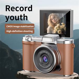 กล้องดิจิตอลสำหรับนักเรียนรุ่นใหม่ล่าสุดปี 2026 รุ่น LK013 หน้าจอพลิกได้ ความละเอียด 1080P HD ป้องกันภาพสั่นไหว ฟิลเตอร์เสริมความงาม กล้องดิจิตอลราคาประหยัดสำหรับ Vlog และเซลฟี่ - Product Image 3