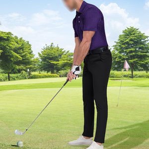 Polos de Golf de Alta Calidad para Hombre, Tejidos en Poliéster, con Logotipo Personalizado Impreso, Lisos, Teñidos, que Absorben la Humedad - Product Image 6