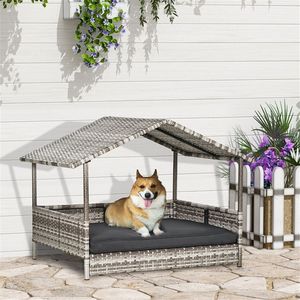 Cuccia per Cani/Divano per Animali Domestici in Rattan Autunno/Inverno, Cuccia Sostenibile per Gatti con Rivestimento Rimovibile, Morbida e Lavabile - Product Image 6