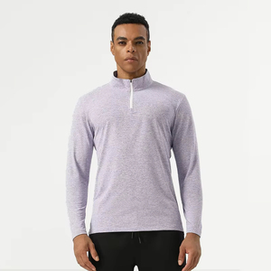 Camiseta Deportiva Premium para Hombre con Cierre de Cremallera de un Cuarto |   Suéter Ligero de Alto Rendimiento con Mangas Largas |   Ropa Deportiva Personalizada para Equipos 100% - Product Image 5