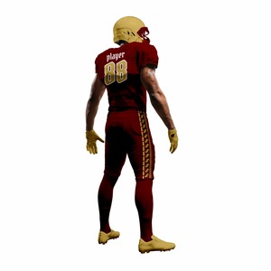 Jersey de Fútbol Americano Ligero con MOQ Bajo, Sublimación Completa, Tela de Malla, Uniforme Deportivo para Hombres Adultos, Secado Rápido, Personalizable - Product Image 3