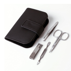 Factory Price Japanese Steel <b>Nail</b> Caring Pedicure Kits Premium <b>Nail</b> Grooming Manicure Set with Leather Case - Product Image 6