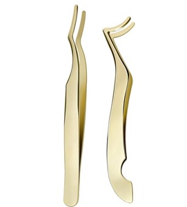 Aplicador de Pestañas Premium de Acero Inoxidable, Herramienta de Belleza Profesional para Extensión de Pestañas y Aplicación de Pestañas Postizas de Precisión - Product Image 1