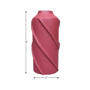 Vase à fleurs en fer forgé fait main, support floral haut de gamme pour table à manger, table basse, console, chambre, salon, hôtel - Product Image 1