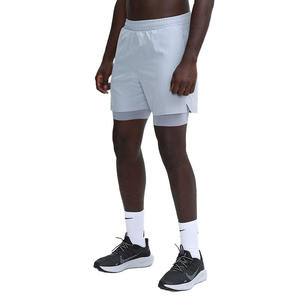 Pantalones Cortos Deportivos para Hombre, de Color Sólido, Impermeables, de Poliéster, de Secado Rápido, Cintura Media, Tejido de Punto, Cierre Elástico - Product Image 2