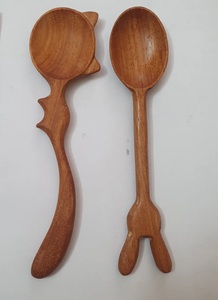 Ensemble de cuillères en bois faites à la main, design unique, approvisionnement en gros, personnalisation OEM - Product Image 3