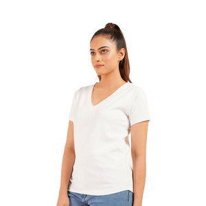 Solid Trader Premium Choice Soft Touch Lightweight Breathable Quick Dry Activewear Workout Fitness Slim Fit Women Tee <b>Shirt</b> - Product Image 6