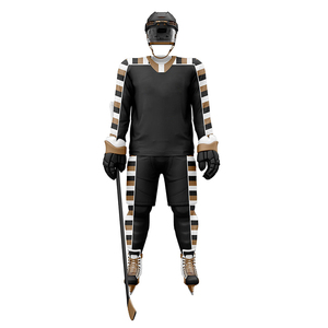 ชุดยูนิฟอร์มฮอกกี้น้ำแข็งผ้าเนื้อน้ำหนักเบาพร้อมพิมพ์โลโก้ทีมตามสั่ง ชุดยูนิฟอร์มฮอกกี้น้ำแข็งคุณภาพพรีเมียม - Product Image 1