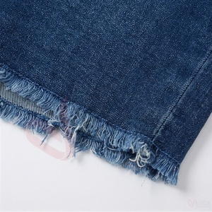 Women's Mid Waist Blue Denim Pencil <b>Skirt</b> <b>Knee</b> <b>Length</b> Washed Solid Casual A Line <b>Skirt</b> - Product Image 6