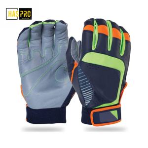 Guantes de Bateo de Béisbol y Sóftbol de Cuero de Color Personalizado de Alta Calidad, Duraderos para Uso Deportivo en Exteriores en Todas las Estaciones, con Silicona Lisa - Product Image 4
