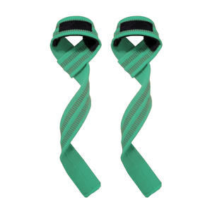 Sangles de poignet réglables en nylon léger de haute qualité avec logo personnalisé, antidérapantes pour la musculation et l'entraînement en force - Product Image 1