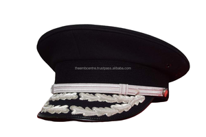 Casquette blanche uniforme de haute qualité avec insigne de lingot casquettes en gros Epeaked prix bon marché personnalisé à vendre - Product Image 4