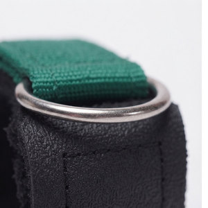 Sangles de levage en néoprène imperméables avec logo personnalisé, boucles et anneaux en D, pour l'entraînement en salle de sport, légères et respectueuses de la peau - Product Image 5