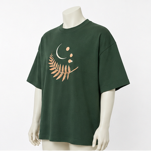 Camiseta Personalizada Extra Grande, 100% Algodón Tejido, Impresión Digital, Secado Rápido, Estilo Urbano, Diseño Gráfico Botánico para Hombre, TSA-SPT-0014 - Product Image 3