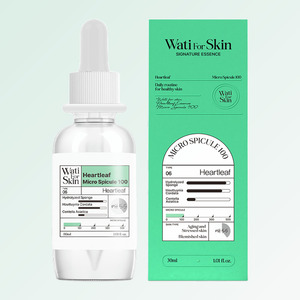 Suero con microspículas coreano K-Beauty Whatiforskin Heartleaf Essence micro Spicule 100 Hecho en Corea 50 ml Unisex - Product Image 3
