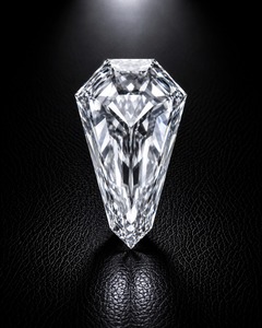 Diamante Suelto Cultivado en Laboratorio de Corte Escudo de la Mejor Calidad, Piedra Blanca Brillante con Corte Excelente, Piedra Premium para la Elaboración de Joyería Fina - Product Image 1