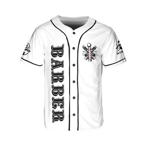 Proveedor Mayorista de Camisetas Sublimadas para Barbería, Ropa de Salón con Estampado Personalizado, Alta Calidad, Nueva Llegada 2026 - Product Image 1
