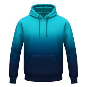 Sweat à capuche tendance de style rap avec logo personnalisé, imprimé numériquement par sublimation, pour hommes, tendance streetwear, hip hop - Product Image 1