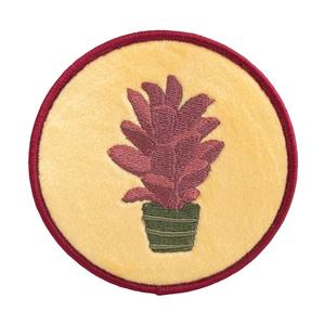 Wholesale Custom Varsity Lady Embroidery <b>Badge</b> Sew-On Patch Nonwoven Felt 3D Rhinestones for Garment Hat Cap School Jacket Bags - Product Image 3