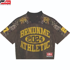 Camiseta Deportiva de Fútbol de Primera Calidad, Tejido Transpirable, Nombre y Número Personalizables, Ropa de Equipo - Product Image 1