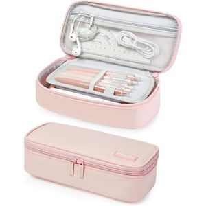 Estuche de Lápices con Cierre de Gran Capacidad, Estético, para la Vuelta al Cole, para Estudiantes Universitarios, Adolescentes y Adultos - Product Image 1