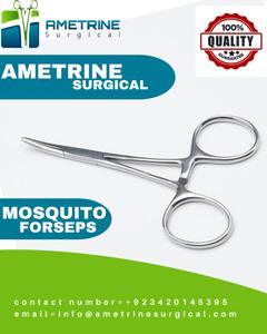 Tijeras para Mosquitos Rectas y Afiladas de Acero Inoxidable - Product Image 2