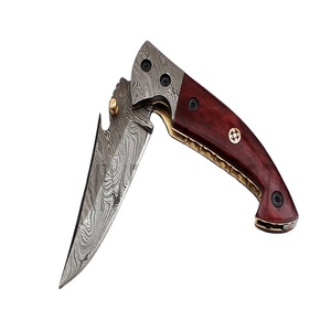 ที่กำหนดเองที่ทำด้วยมือที่สวยงามซับล็อคมีดพับบิดรูปแบบ (Smk1269) - Product Image 1