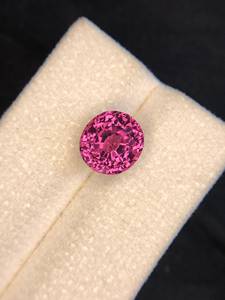 Espinela Rosa Natural, Corte Ovalado, Alta Claridad, Certificación IGI, Efecto de Luz, Gema Suelta para Joyería, Regalo para Mujer - Product Image 5