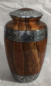 Urna Funeraria de Lujo para Cenizas de Adultos, para Conservación y Decoración Elegante en Funerales, con Tapa - Product Image 1