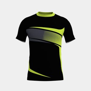 Rashguard MMA à manches longues imprimé par transfert thermique |   Vêtements de BJJ écologiques pour adultes unisexes, tissu 300g, logo et couleur personnalisés - Product Image 1