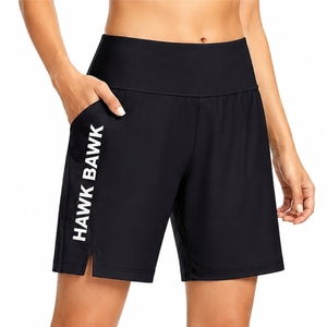Custom <b>Women's</b> <b>Swim</b> <b>Shorts</b> Quick Dry Breathable Lightweight Comfortable Soft Summer Breathable Custom Made <b>Women</b> <b>Swim</b> <b>Shorts</b> - Product Image 1