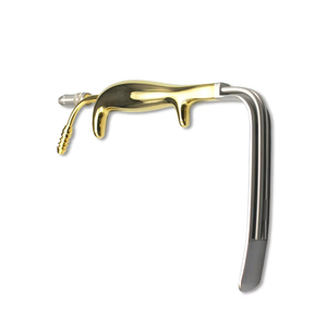 Fibre Optic Breast Retractor with Ferreira Breast Augmentation Light Source Tebbutts Steel Plastic Surgery Breast Retractor - Product Image 1