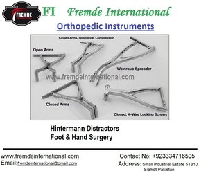 HINTERMANN DISTRACTOR, rétracteur orthopédique, acier inoxydable de haute qualité, qualité médicale, certifié CE - Product Image 5