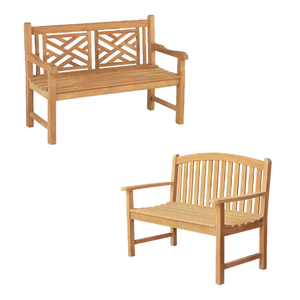 Chaise de loisirs commerciale de banc en bois de jardin de rue extérieure fabriquée à partir de source directe d'Indonésie - Product Image 4