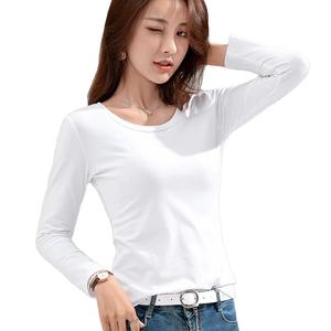 Camisetas Casuales Personalizadas para Mujer, 100% Algodón, Tacto Suave, Cuello Redondo, Marca Privada OEM, Múltiples Colores, Fábrica - Product Image 6