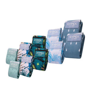 Bandas de Resistencia de Tela de Poliéster con Diseños Nuevos, Bandas para Ejercicios de Yoga, Logotipo y Colores Personalizados, Juego de Bandas para Glúteos - Product Image 1