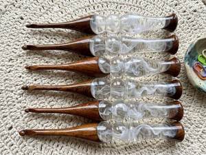 Handcrafted Wood Resin Crochet <b>Hook</b> Ergonomic Fashion Crochet Pearl White Yarn Accessories Sewing & Knitting <b>Hooks</b> Gift - Product Image 5