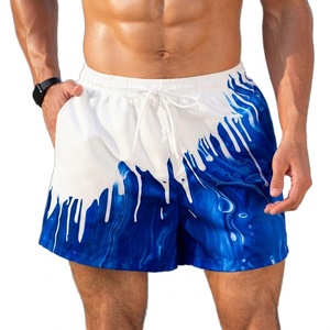 Shorts de bain cargo décontractés pour hommes, séchage rapide, nouvelle collection, respirants, 100 % polyester - Product Image 6