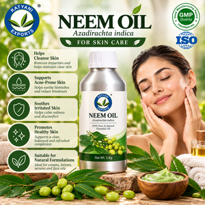 Aceite de semilla de Azadirachta Indica prensado en frío 100% puro - Para formulaciones de cuidado de la piel y el cabello - Proveedor mayorista de la India - Product Image 4