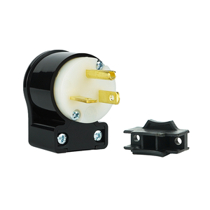 Producto en Oferta, Enchufe de Ángulo Recto NEMA 5-20P de Diseño Compacto, 20A 125VAC para Conexión Eléctrica en Pared - Product Image 3